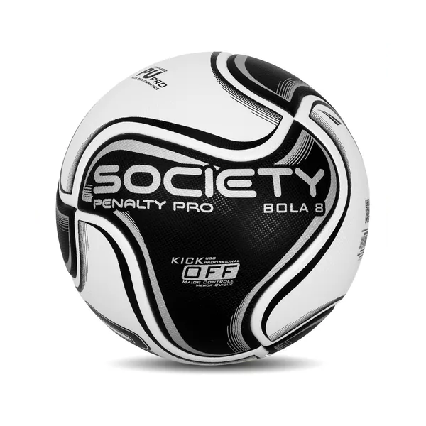 BOLA DE FUTEBOL SOCIETY 8 PRO N3 - PENALTY